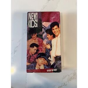 New Kids on the Block Step by Step VHS 1990 NKOTB Music Video‎